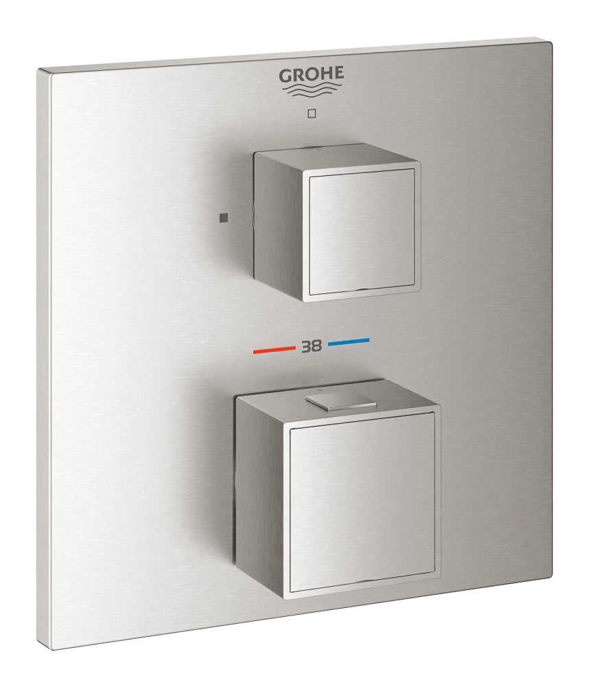 Grohe Grohtherm Cube مدفون ثرموستاتي Banyo خلاط - 24153DC0