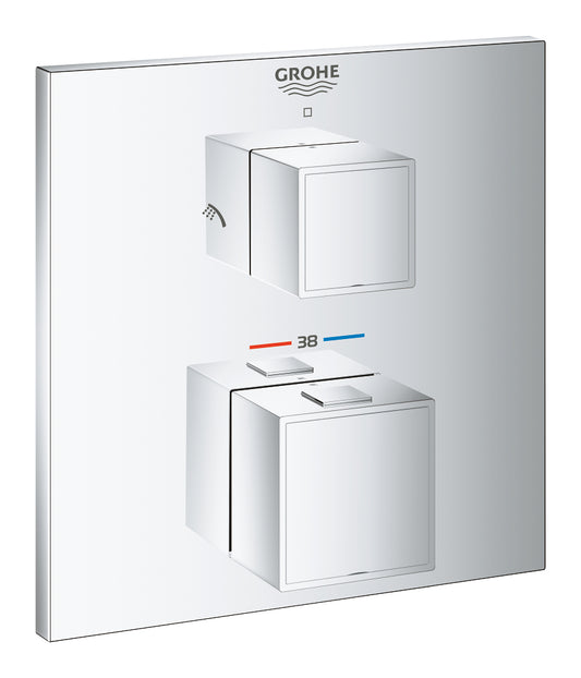 Grohe Grohtherm  Cube Termostatik Banyo/Duş Bataryası - 24154000