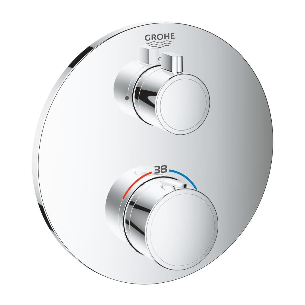 Grohe Grohtherm Termostatik Banyo Duş Bataryası 1 çıkışlı divertörlü- 24075000
