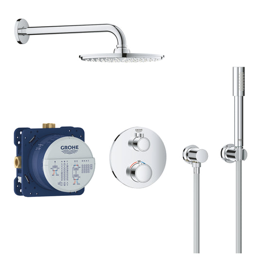 Grohe Grohtherm Rainshower  Cosmopolitan 210 Duş Seti - 34732000