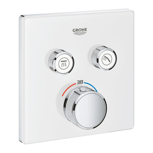 Grohe Grohtherm  Smart Control Çift Valfli Akış Kontrollü, Ankastre Termostatik Duş Bataryası - 29156LS0