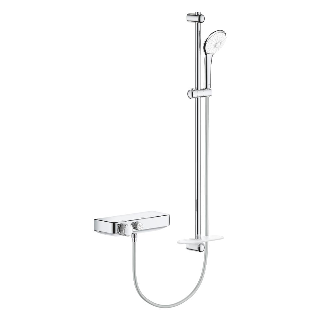 Grohe Grohtherm SmartControl Temostatik Bataryalı Duş Sistemi Krom – 34721000