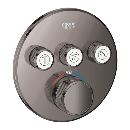 Grohe Grohtherm  Smart Control Üç Valfli Akış Kontrollü, Ankastre Termostatik Duş Bataryası - 29121A00