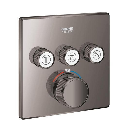 Grohe Grohtherm  Smart Control Üç Valfli Akış Kontrollü, Ankastre Termostatik Duş Bataryası - 29126A00