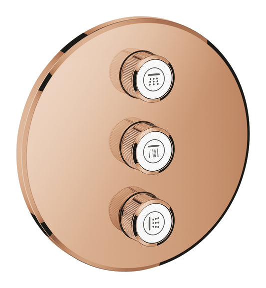 Grohe Grohtherm Intelligent Control Üç avec vanne débit contrôlé commande - 29122DA0