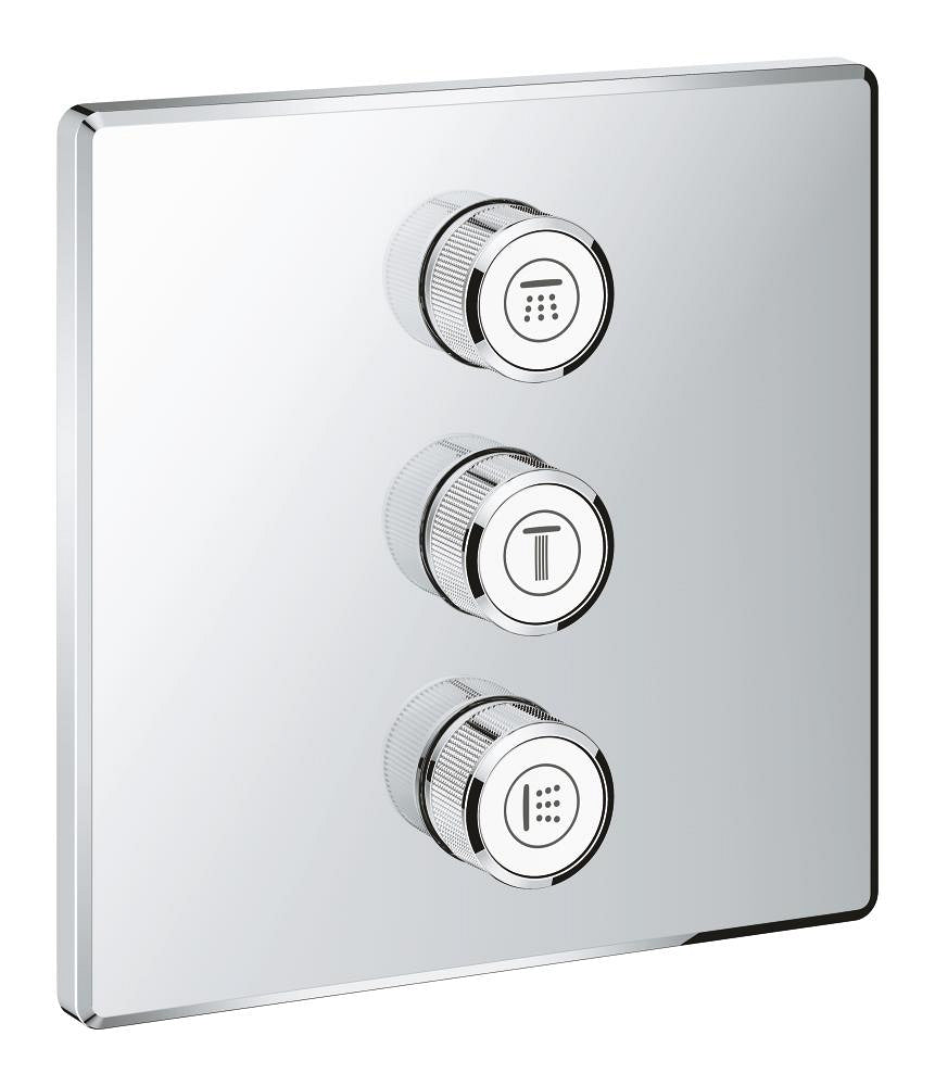 Трёхпозиционный переключатель с управлением потоком Grohe Grohtherm Smart Control - 29127000
