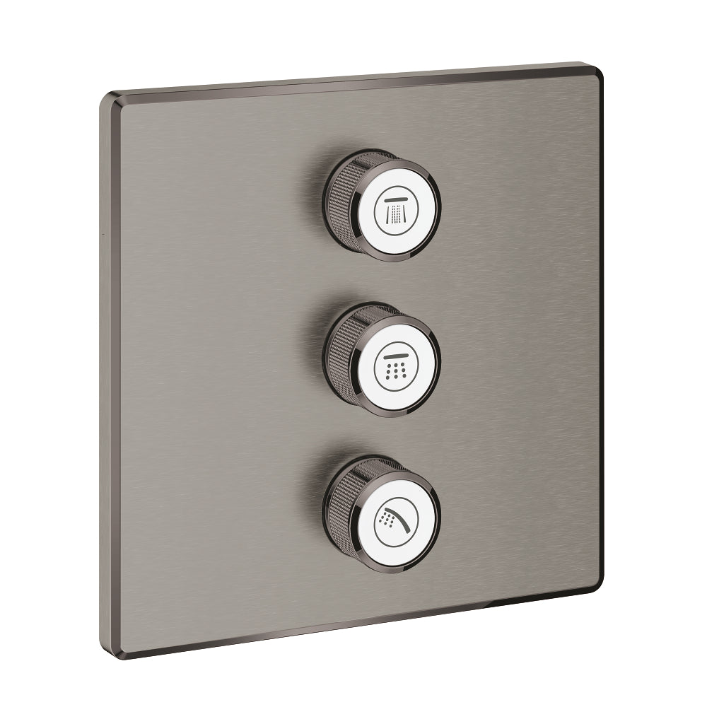 Grohe Grohtherm ذكي Control Üç بصمام تدفق بتحكم مقبض - 29127AL0