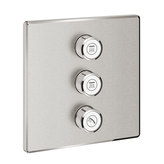 Grohe Grohtherm Smartcontrol وحدة تحكم بثلاث صمامات مع تحكم في التدفق - 29127Dc0