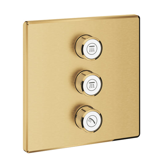 Grohe Grohtherm Intelligent Control Üç avec vanne débit contrôlé commande - 29127GN0