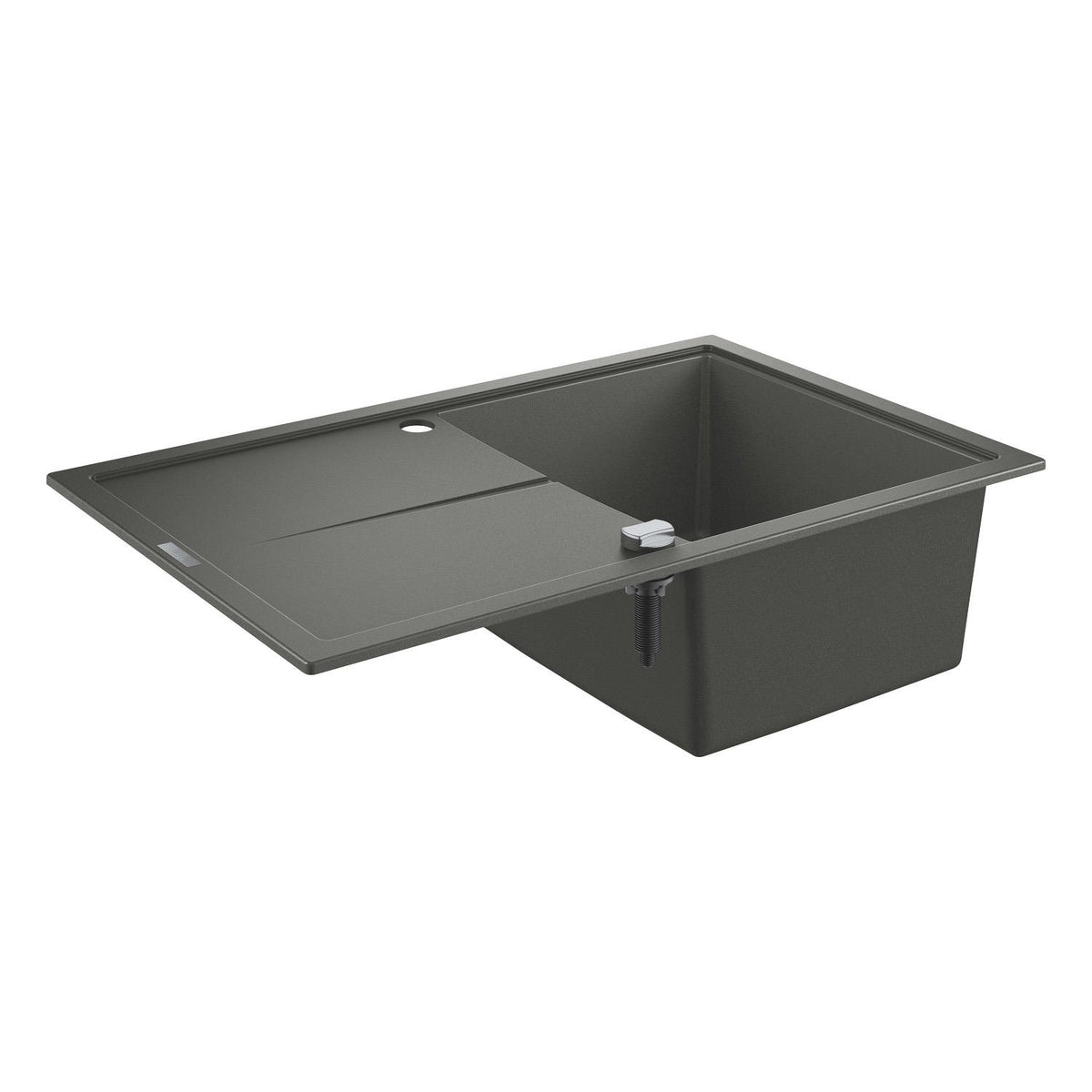 Grohe K400 évier composite quartz 50-C 78/50, couleur granit gris - 31639AT0
