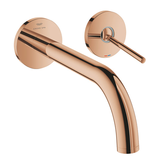 Grohe Lavabo Bataryası İki Delikli Duvardan Atrio Warm Sunset - 29406DA0