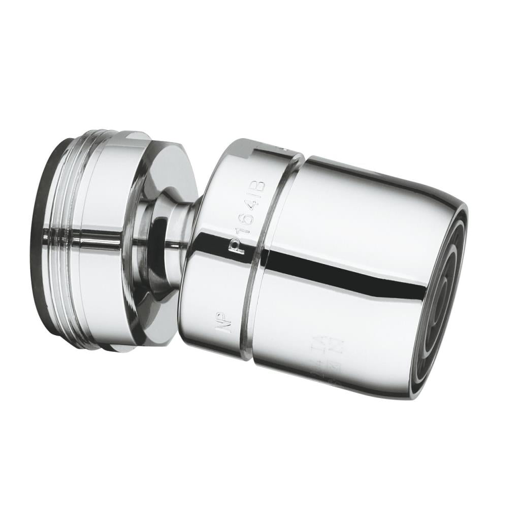 Grohe Lavabo Bataryası Perlatörü Oynar Başlıklı M24 X1 Dış Dişli Krom - 13915000