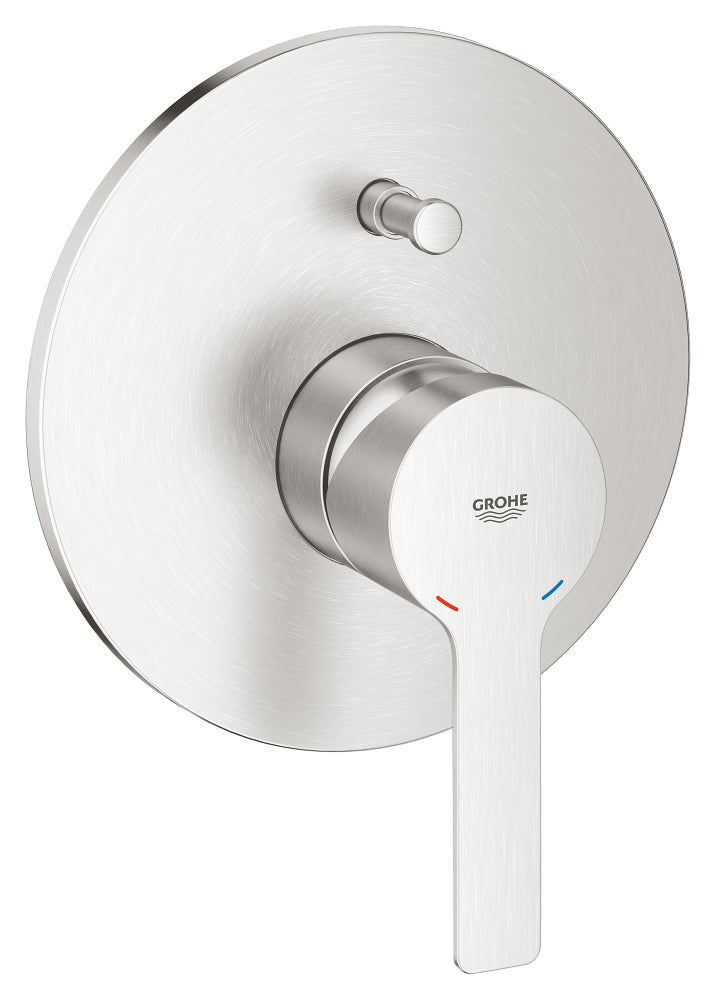 خلاط بانيو/دش دفن Grohe Lineare New Super Steel - 19297DC1