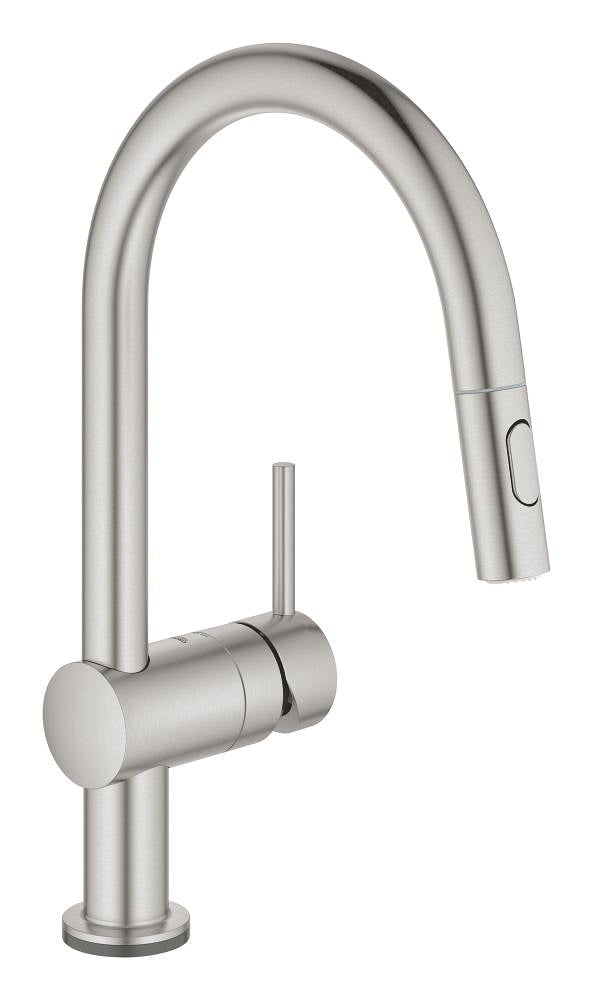 حنفية مطبخ إلكترونية باللمس Grohe Minta Touch Super Steel - 31358DC2