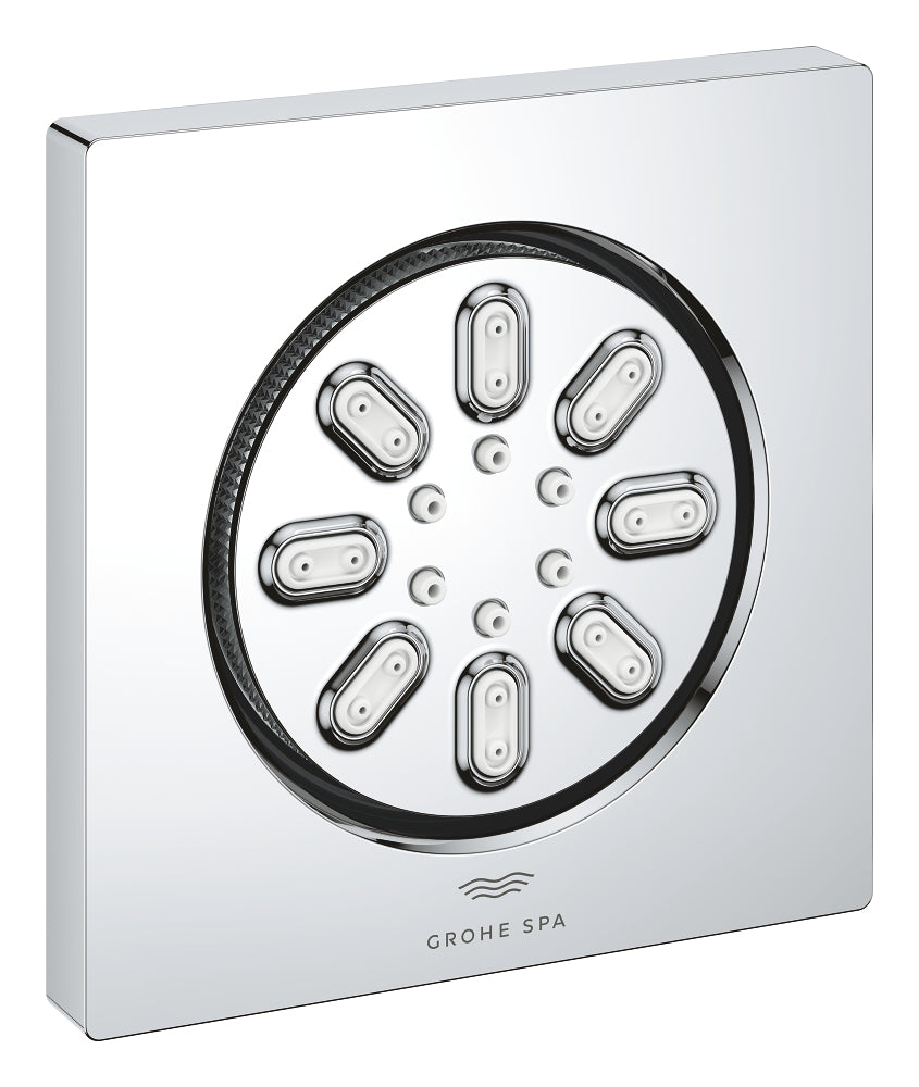 Jet corporel carré Grohe Rainshower Aqua, 2 jets - 26802000
