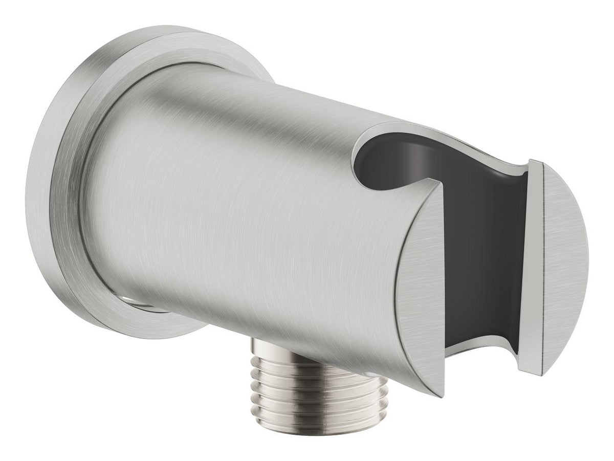 Coude de sortie de douche avec support Rainshower SuperSteel – 26658DC0