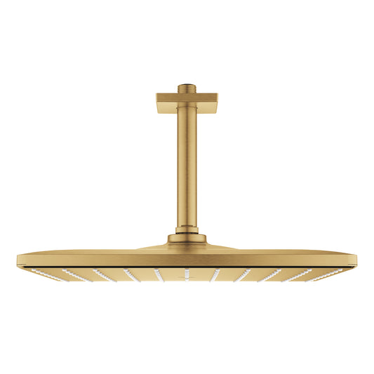 طقم دش علوي Grohe Rainshower Mono 310 Cube مقاس 142 مم، تدفق واحد - 26566GN0