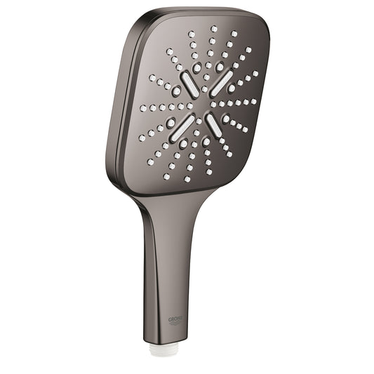 دش يدوي Grohe Rainshower Smartactive 130 Cube بثلاثة أنماط تدفق هارد جرافيت – 26582A00