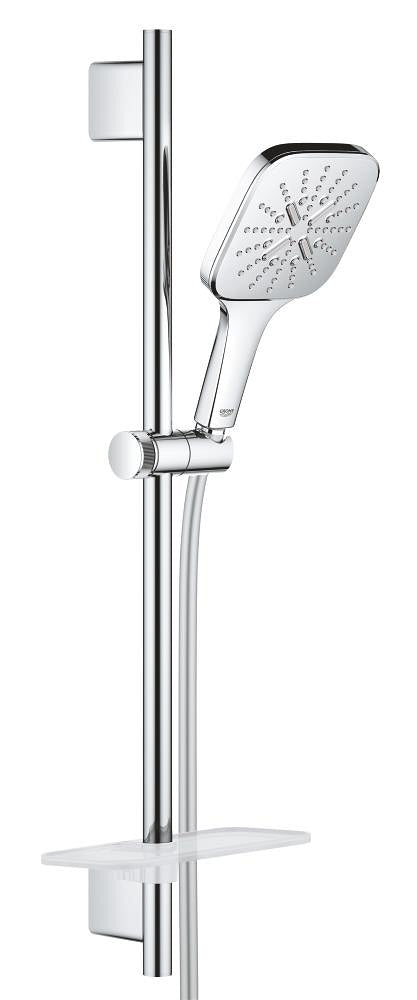 طقم دش منزلق بثلاثة أنماط Grohe Rainshower Smart Active 130 Cube - 26584000