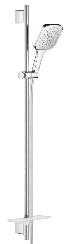 Grohe Rainshower Intelligent Actif 130 Cube Coulissant Douche Set 3 à débit - 26587000