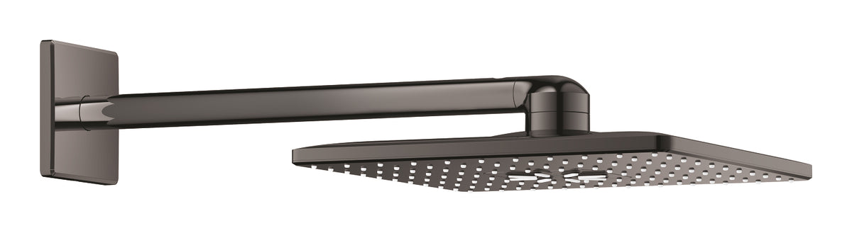 Верхний душевой комплект Grohe Rainshower Smartactive 310 Cube, 430 мм, 2 режима, цвет Hard Graphite - 26479A00