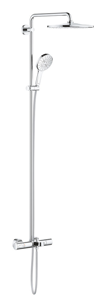 Grohe Rainshower Intelligent Actif 310 mural monté Thermostatique Banyo avec robinet Douche système - 26657000