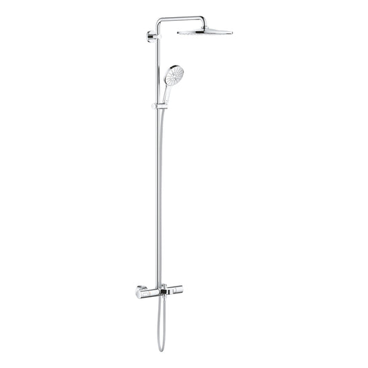 Grohe Rainshower  Smart Active 310 Duvara Monte Termostatik Banyo Bataryalı Duş Sistemi - 26657000