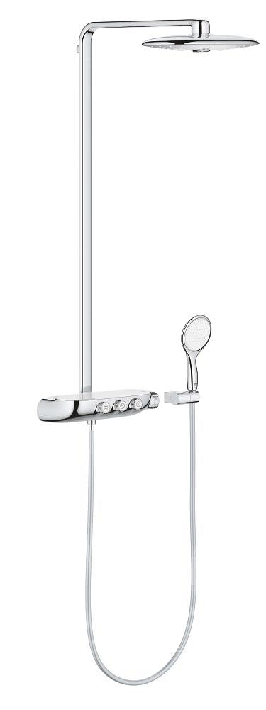 Grohe Rainshower  System  Smart Control  Duo 360 Duvara Monte Termostatik Bataryalı Duş Sistemi - 26250000