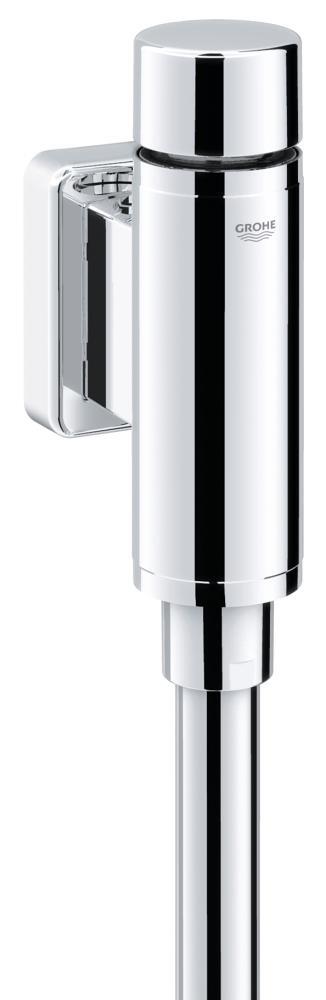 نظام شطف ميكانيكي للمبولة Grohe Rondo بزر ضغط ومدخل علوي ظاهر - 37342000