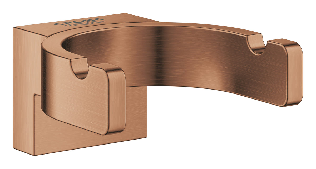 علاقة مناشف مزدوجة من Grohe Selection، غروب دافئ مطفي – 41049DL0