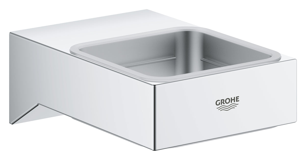 حامل صابون وحامل فرشاة أسنان Grohe Selection بلمسة كروم - 40865000
