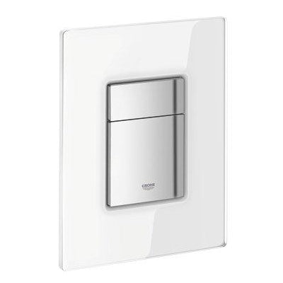 Grohe Gömme Rezervuar Kumanda Paneli Krom / Beyaz Cam - 38845MF0
