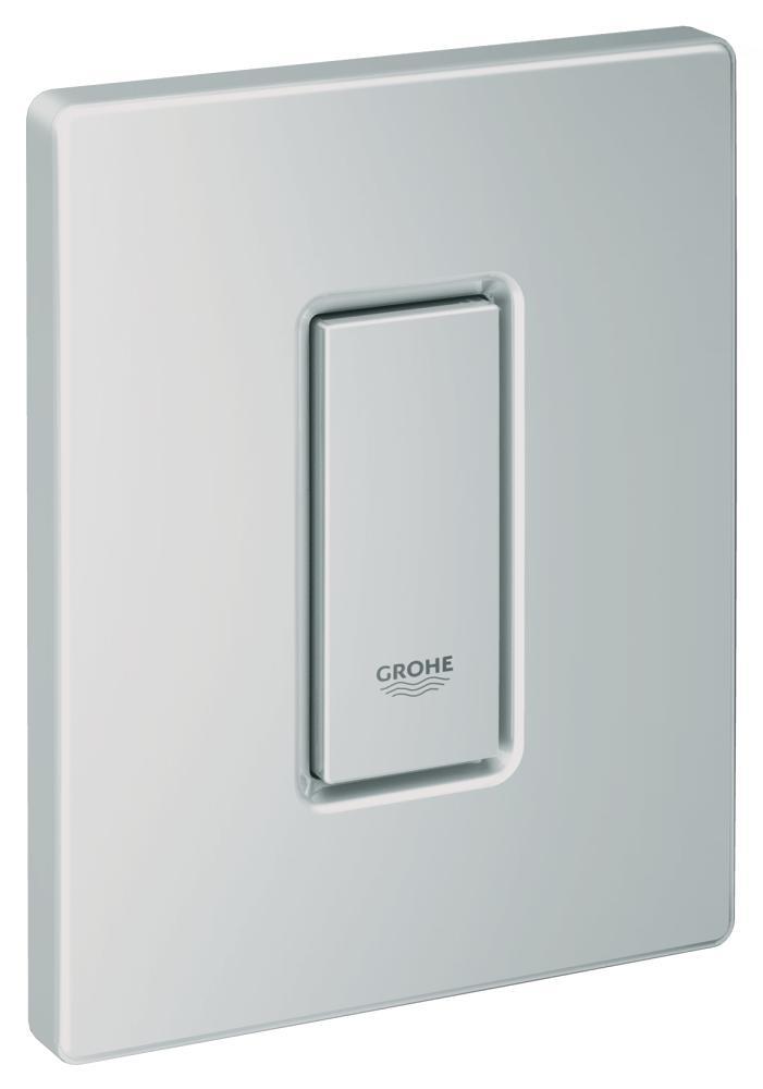 لوحة تحكم صمام مبولة مخفية Grohe يدوي، ABS كروم مطفي - 38784P00