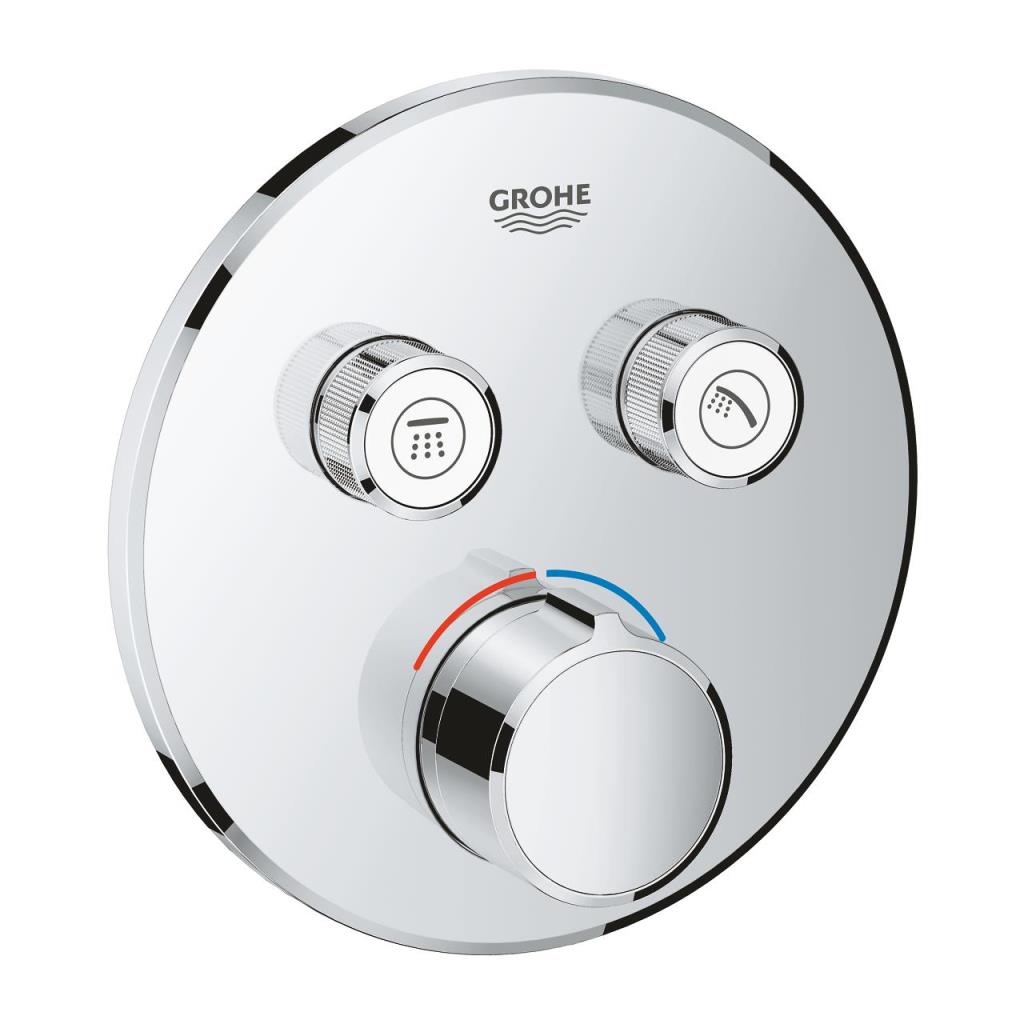 Grohe Smartcontrol Çift Valfli Akış Kontrollü Ankastre Duş Bataryası 29145000