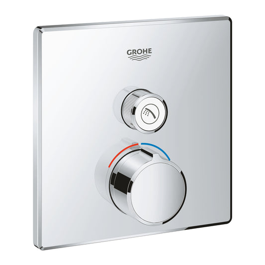 Grohe Smart Control Tek Valfli Akış Kontrollü Ankastre Duş Bataryası - 29147000