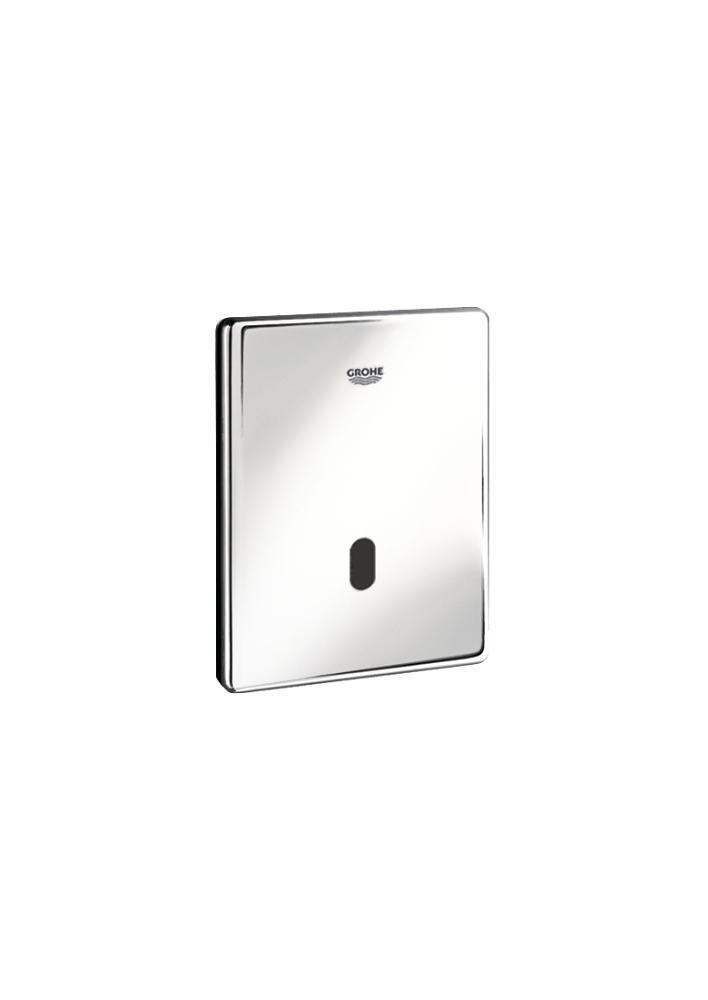 Panneau de commande encastré pour urinoir à capteur Grohe, à piles, chromé - 37324001