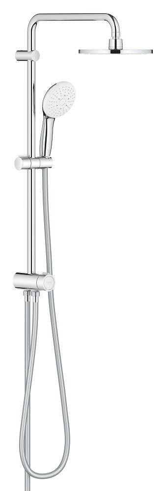 نظام دش Grohe New Tempesta System 200 جداري مع محول، كروم - 27389003