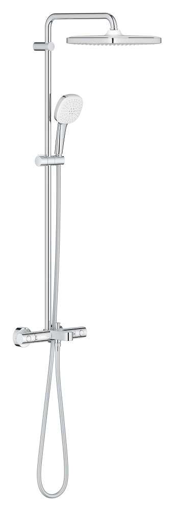 Grohe Tempesta  System 250  Cube Duvara Monte Termostatik Banyo Bataryalı Duş Sistemi - 26975001