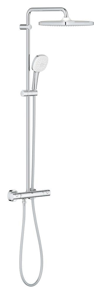 Grohe Tempesta  System 250  Cube Duvara Monte Termostatik Bataryalı Duş Sistemi - 26689001