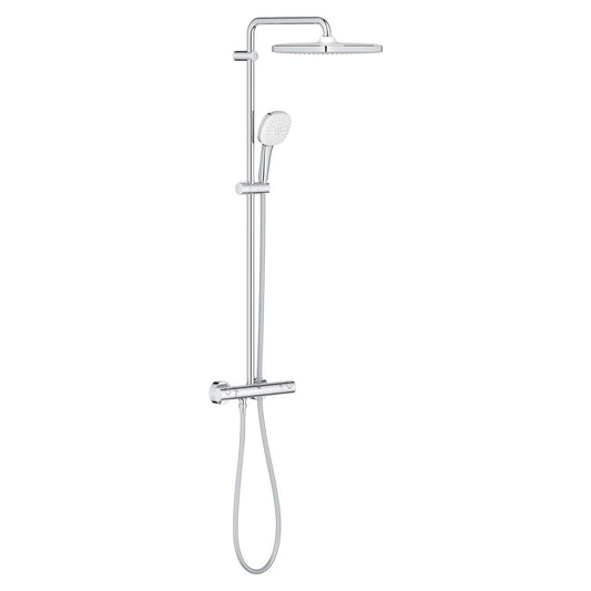 Grohe Tempesta  System 250  Cube Duvara Monte Termostatik Bataryalı Duş Sistemi - 26689001