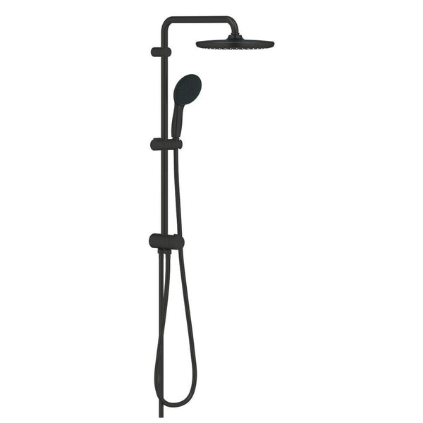 Grohe Tempesta System 250 Duvar Bağlantılı, Divertörlü Duş Sistemi Mat Siyah - 269802431