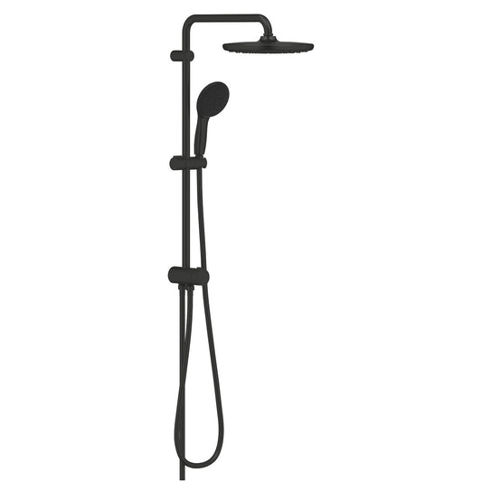 Grohe Tempesta System 250 Duvar Bağlantılı, Divertörlü Duş Sistemi Mat Siyah - 269802431