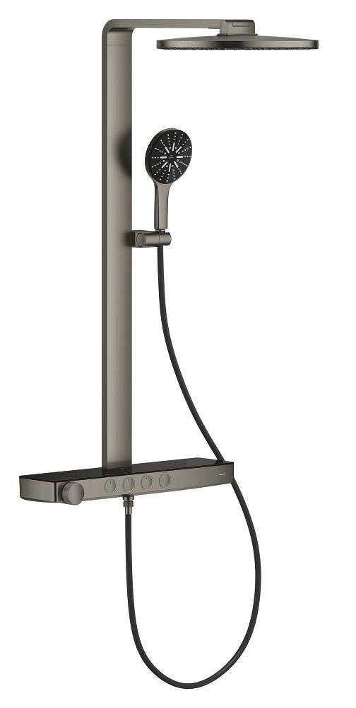 نظام دش جداري مع خلاط ترموستاتي من Grohe Rainshower Aqua Pure - 100964AL00
