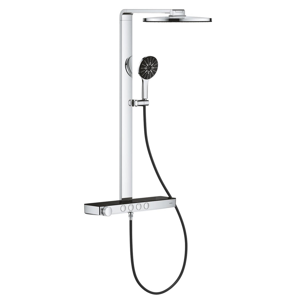 نظام دش جداري Grohe Rainshower Aqua Pure مع خلاط ترموستاتي - 100964KI00