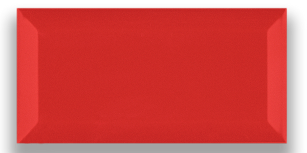 Art Mosaic Metro 7,5x15 / 3”x6” Red Glossy Duvar Karosu