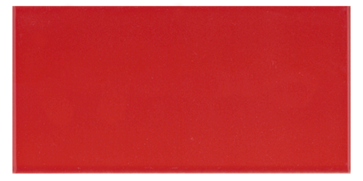 Art Mosaic Flat 7,5x15 / 3”x6” Red Matt Duvar Karosu