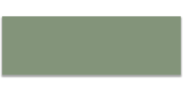 Art Mosaic Flat 10x40 / 4”x16” Sage Glossy Duvar Karosu
