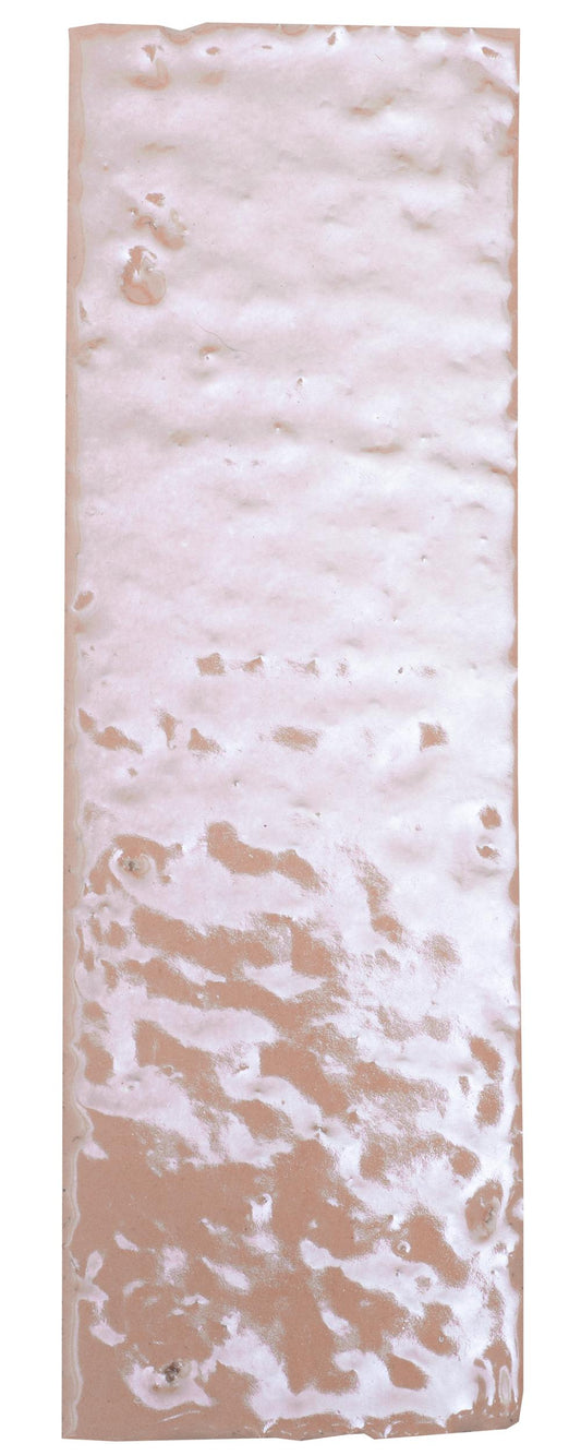 Art Mosaic Pearl Pink 6,5x21,5 El Yapımı Terracotta Seramik