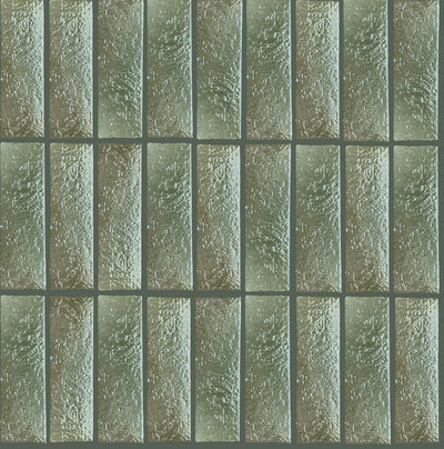 Art Mosaic Metal Platin 6,5x21,5 El Yapımı Terracotta Seramik