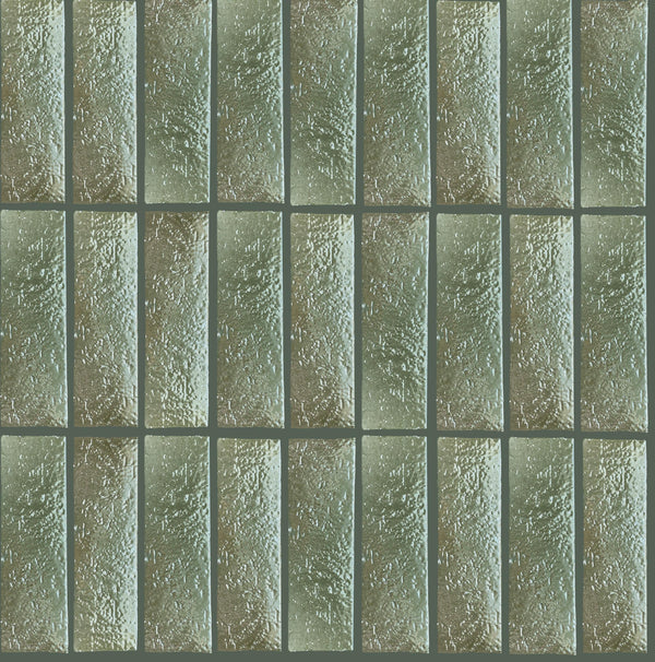 Art Mosaic Metal Platin 6,5x21,5 El Yapımı Terracotta Seramik